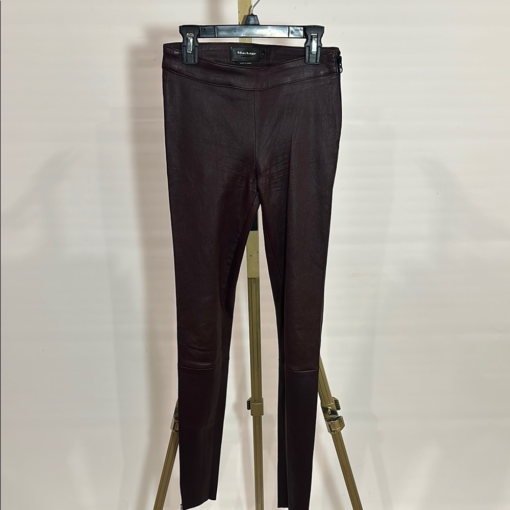 Mackage Burgundy Skinny Pants